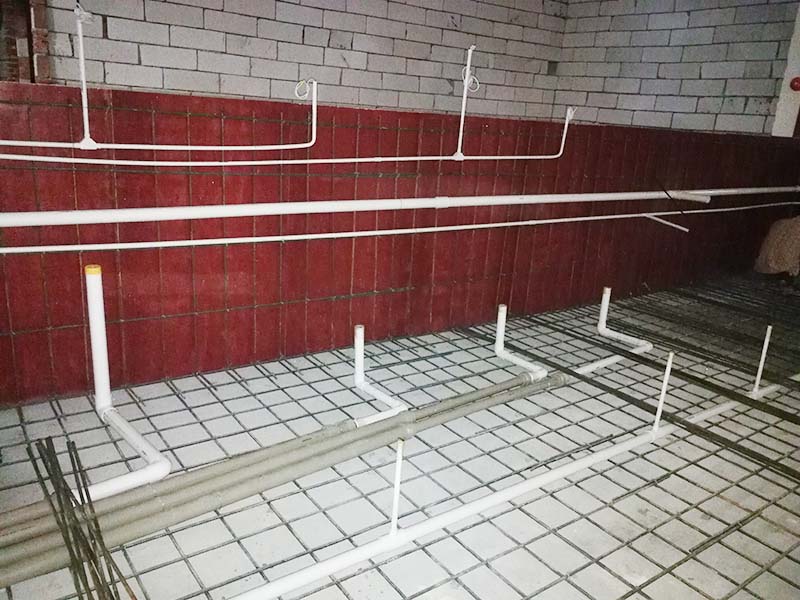 阳江游泳池工程管道